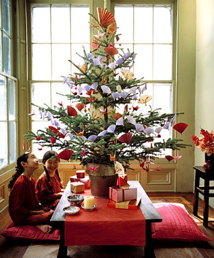 Inspiraţia japoneză în materie de decoraţiuni de pom nu s-a demodat nici în 2016