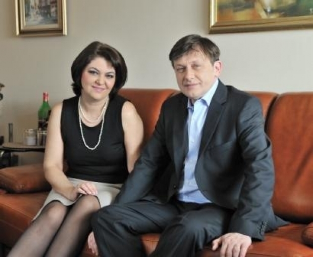 Adina Vălean, alături de Crin Antonescu