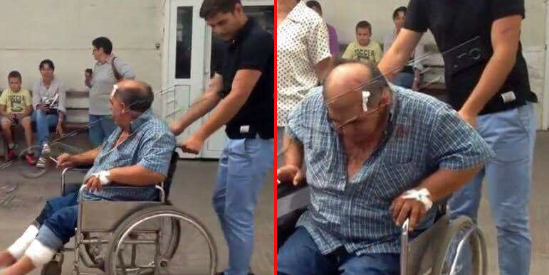 Acesta este bărbatul împuşcat în picioare de ”Viscol”