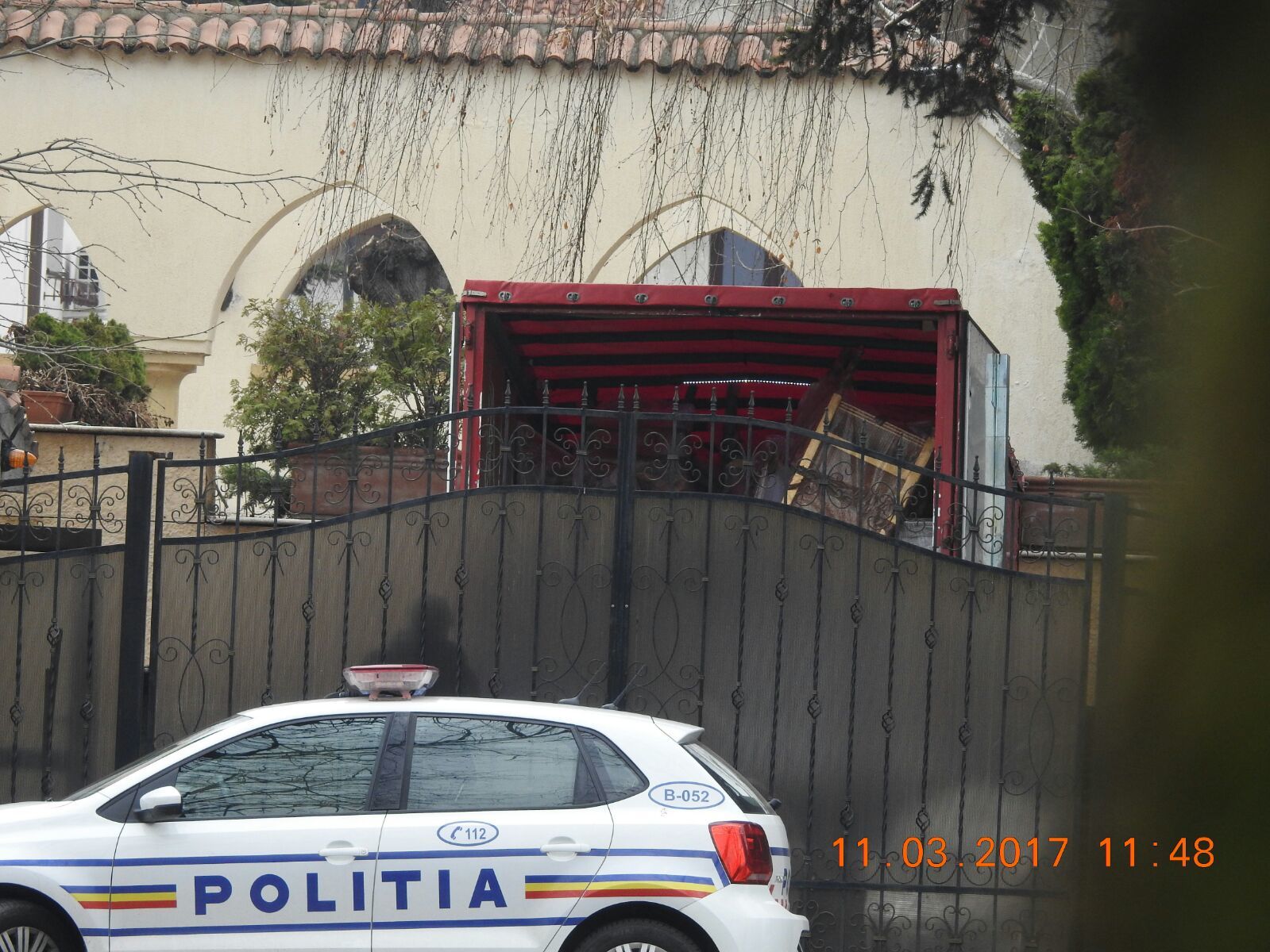 Politiştii au ajuns imediat la faţa locului