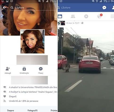 Aceasta este postarea distribuită pe Facebook.