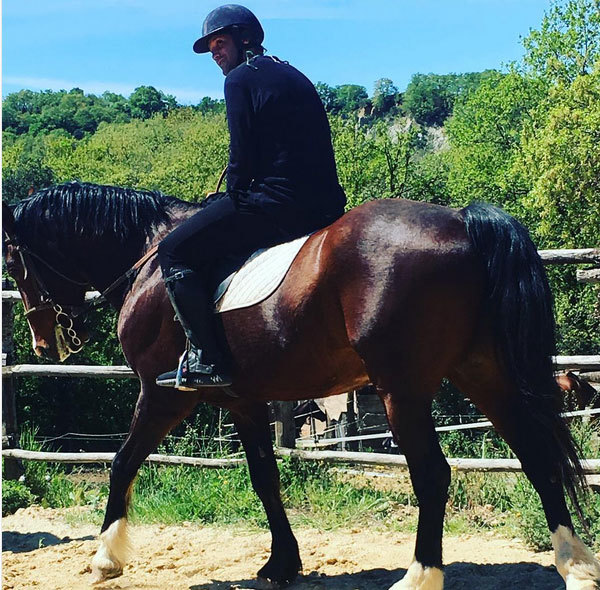 Cristian Chivu este mare pasionat de echitaţie