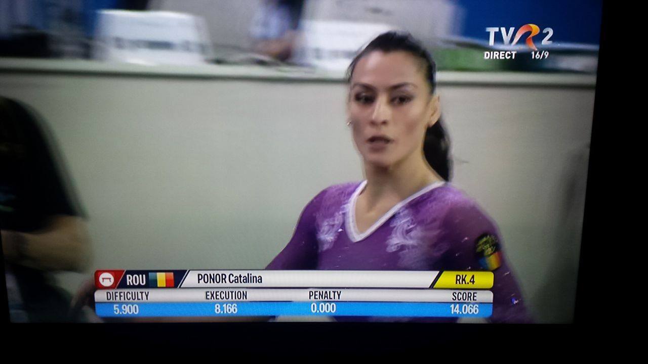 Ponor a obţinut un punctaj care i-a permis calificarea în finală