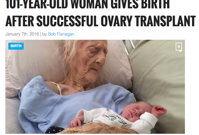 Aceasta este ”ştirea” originală