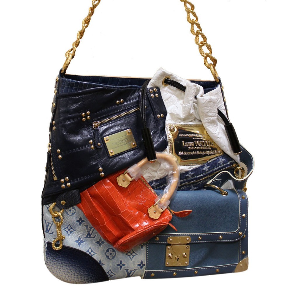 #8 LV Tribute Patchwork Bag – 42.000 de dolari