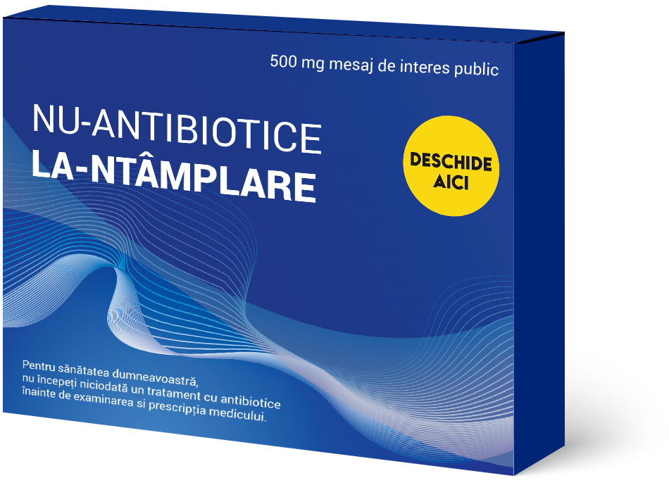 Ministerul Sănătăţii a lansat, în octombrie 2016, o campanie împotriva abuzului de antibiotice