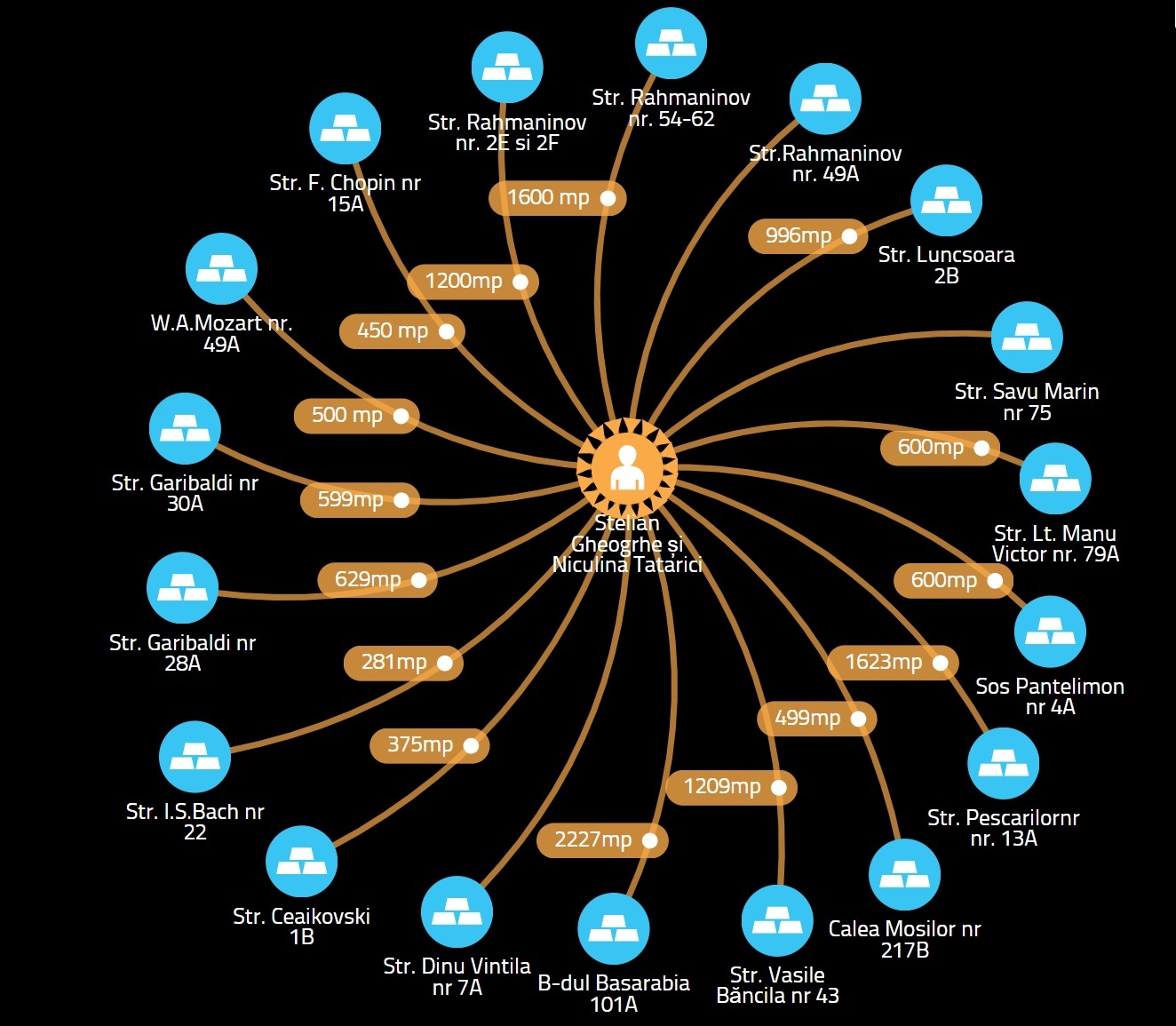 Schema prin care circulă terenurile în combinaţia Stelu - Tatarici (Sursă: Rise Project)
