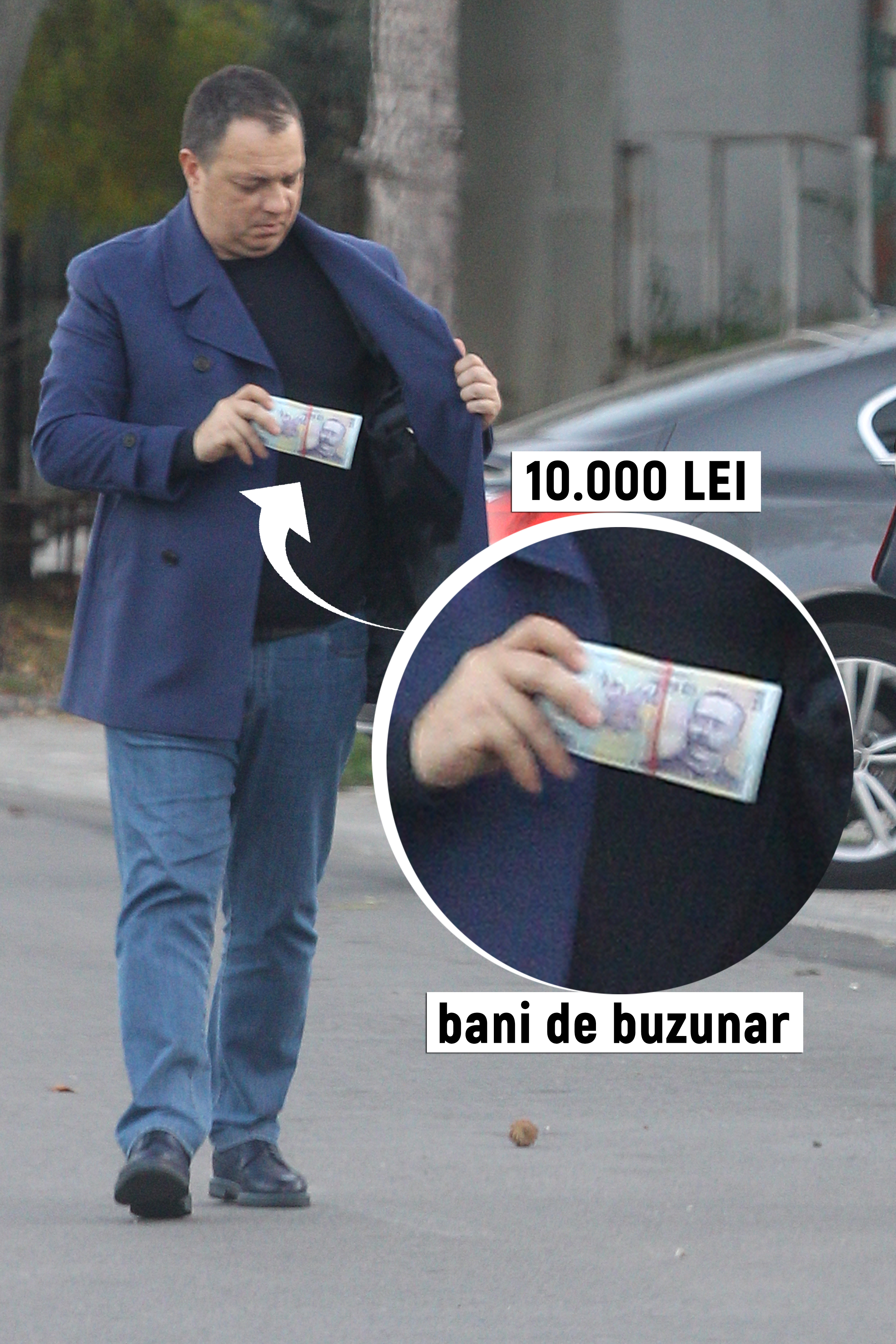 Marius Mihăiţă are în permanenţă la el 10.000 de lei, ca un adevărat frate de milionar