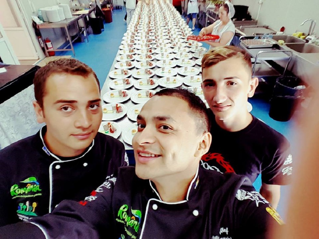 Marian este obişnuit să gătească pentru sute de persoane