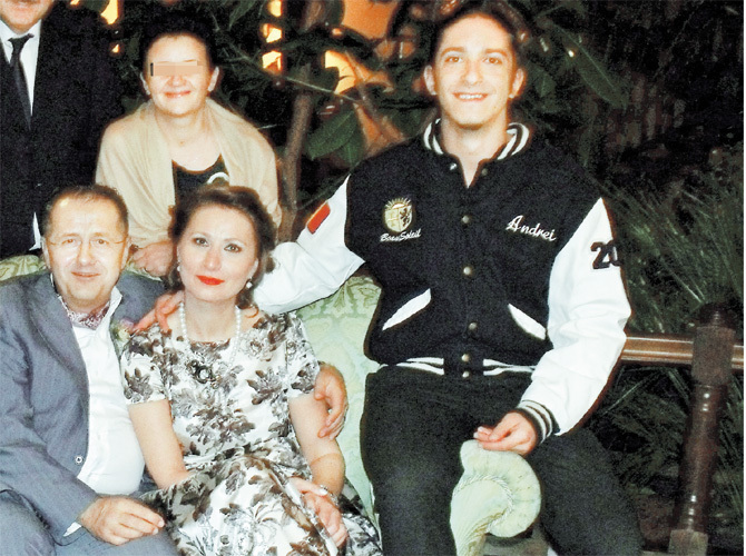 Sorina Plăcintă, alături de soţ şi de fiu