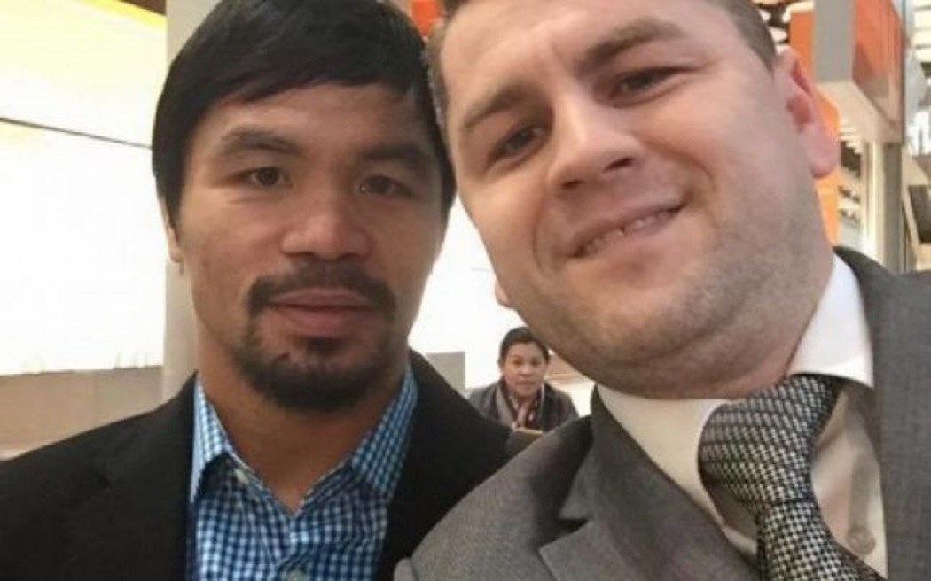 Prin maşina lui Cristi a trecut şi celebrul boxer Manny Pacquiao