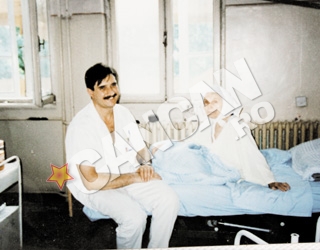 Bolnava. Elisabeta Rizea in spital