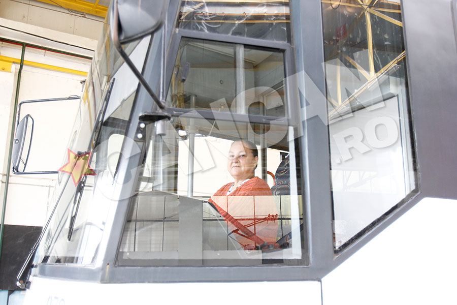 Destin. Femeia a ajuns la mansa tramvaiului din intamplare, dupa ce postul ei a fost restructurat