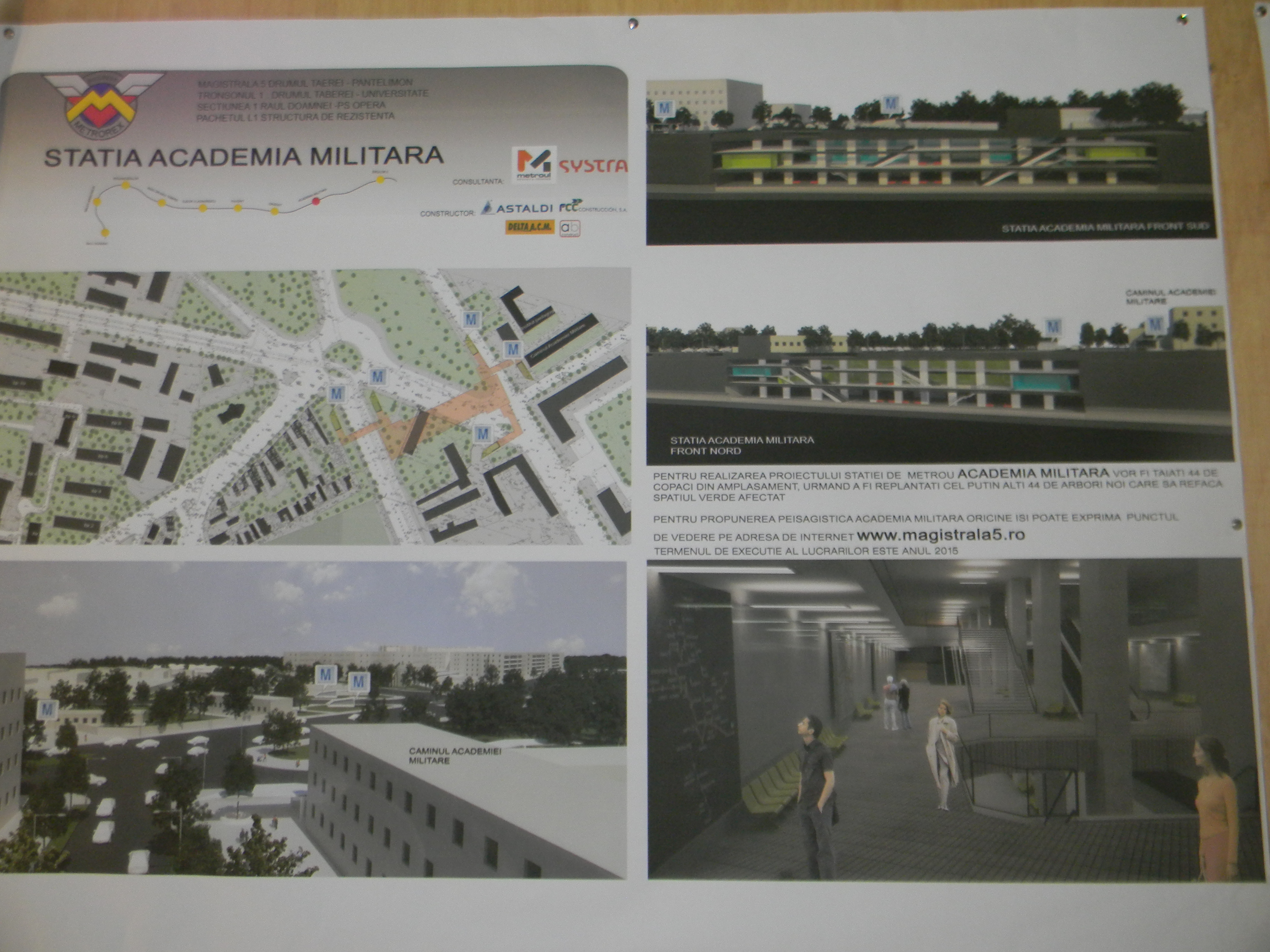 Viitor. Asa va arata noua statie de la Academia Militara