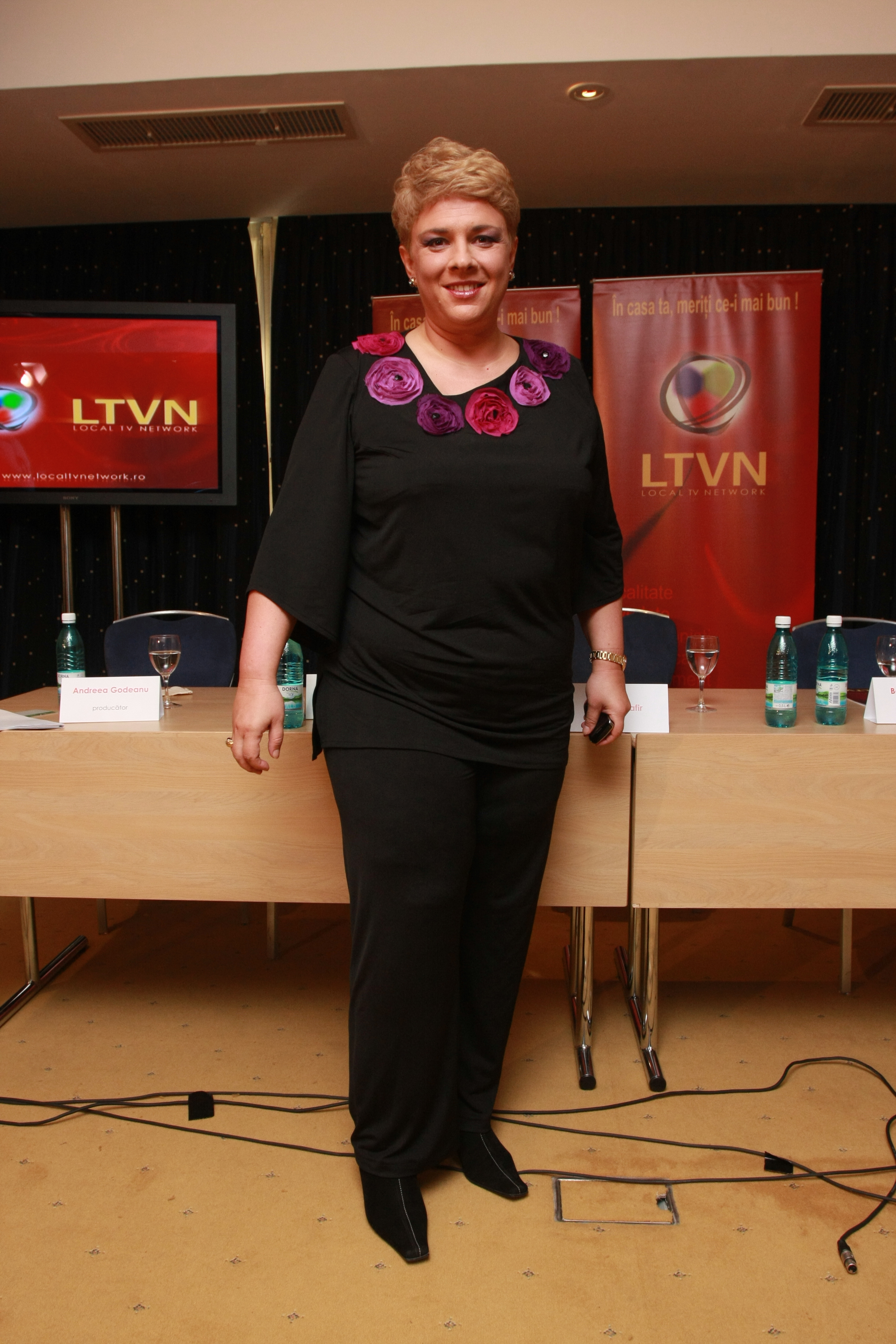 Vedeta de televiziune a petrecut sarbatorile de iarna alaturi de mama si fiica sa.