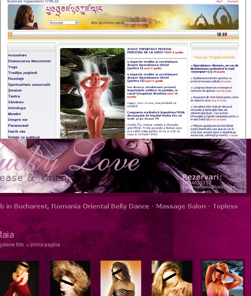 Diana D. face striptease in clubul lui Bivolaru