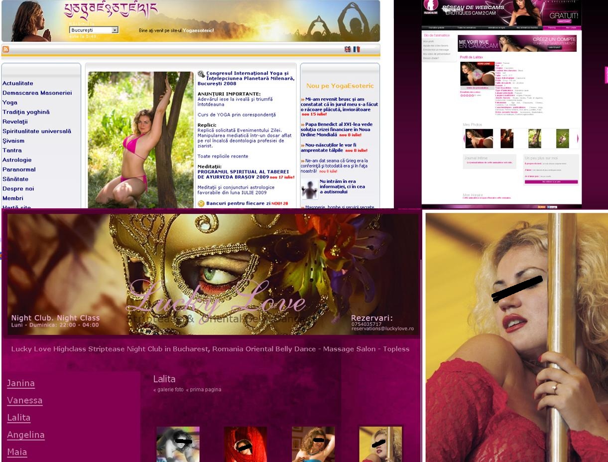 Laura face striptease