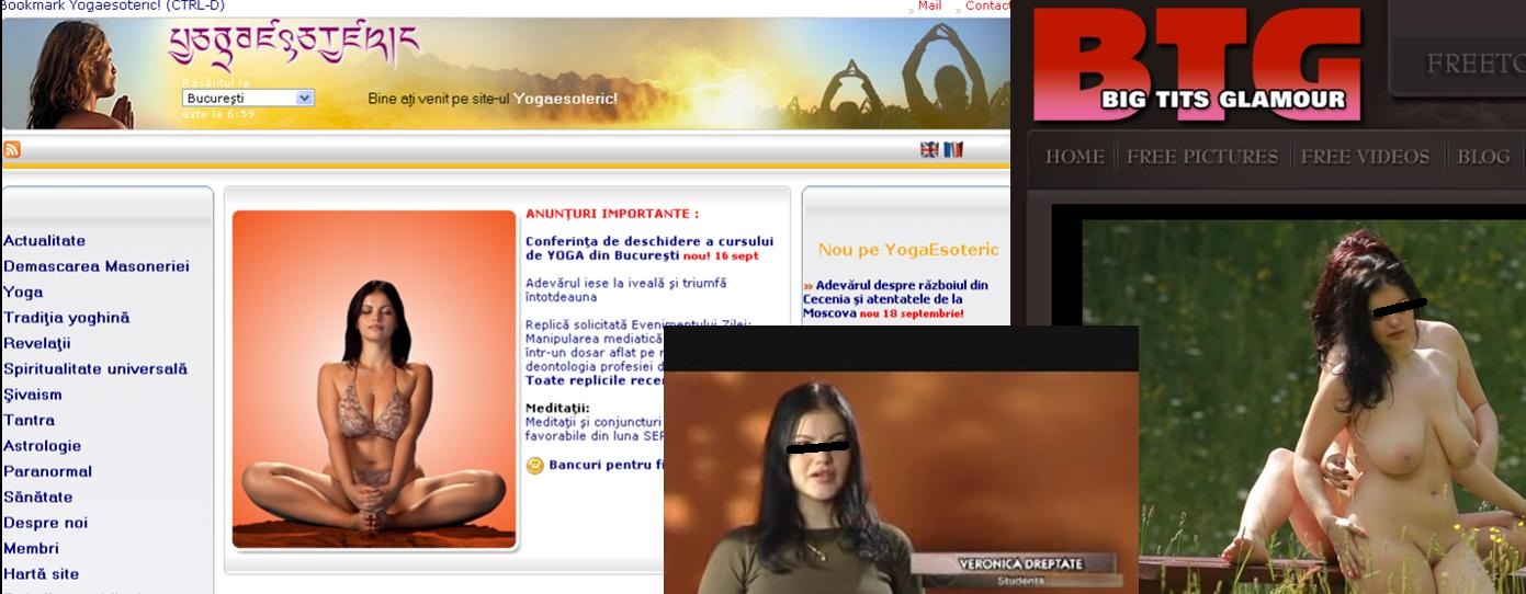 Veronica a pozat goala, alaturi de o alta femeie