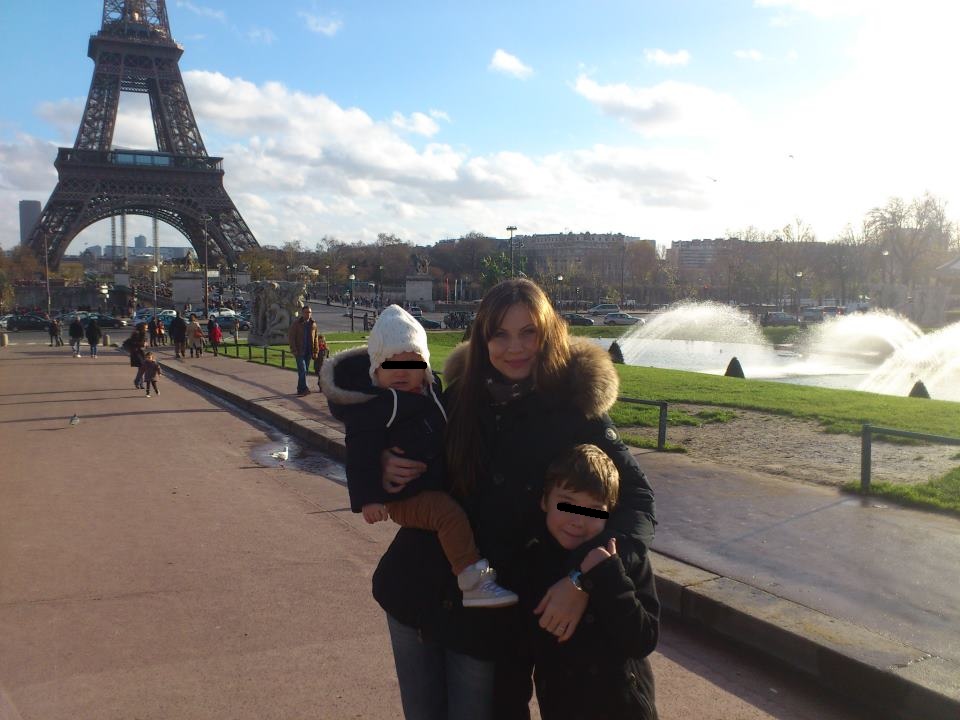 Doinita Veleanu, impreuna cu fiica ei