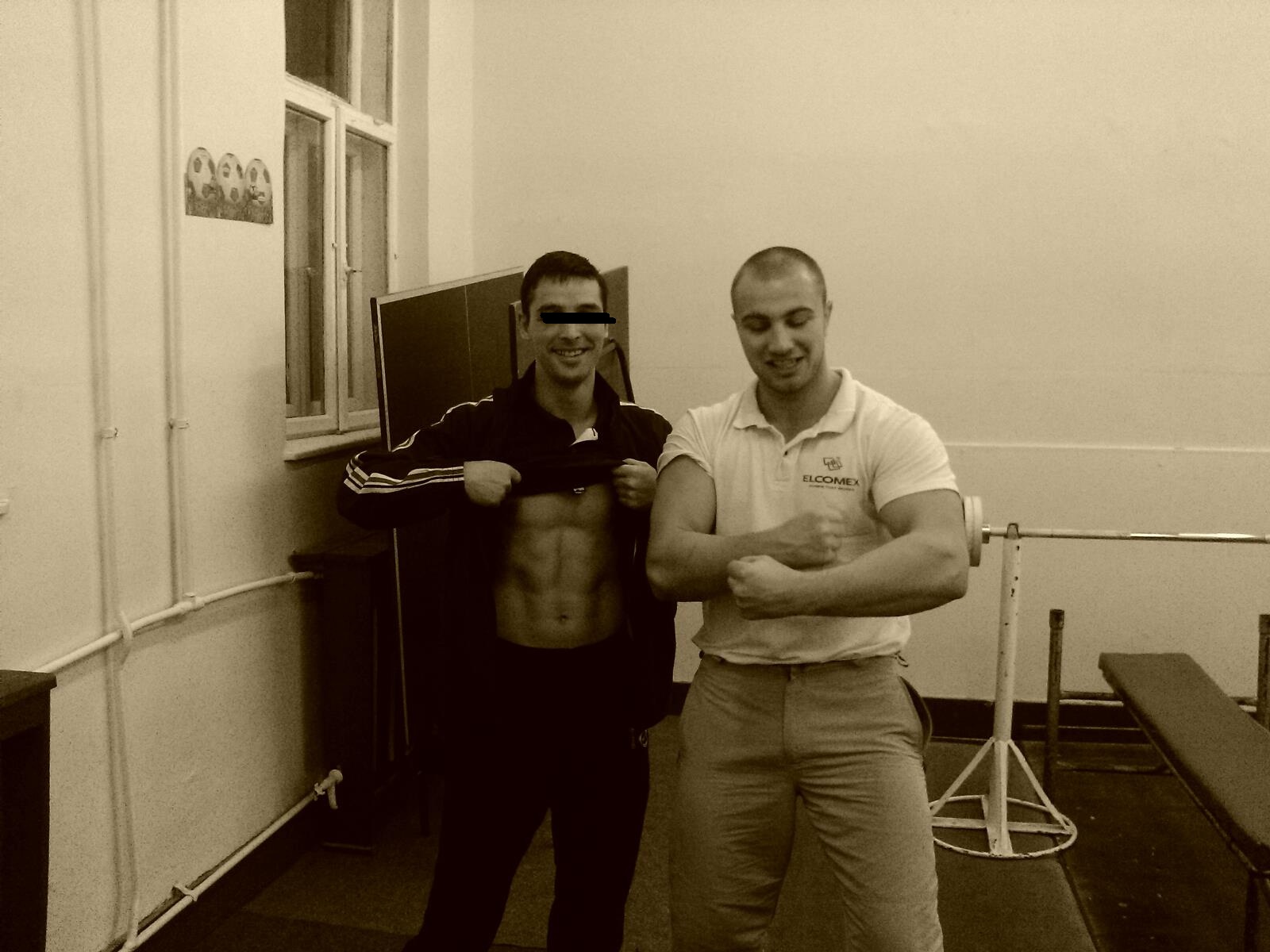 Bogdan Vladan si-a aratat muschii