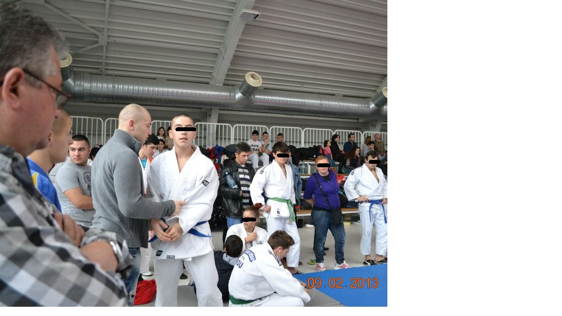 Bogdan si-a antrenat colegii inaintea unei competitii