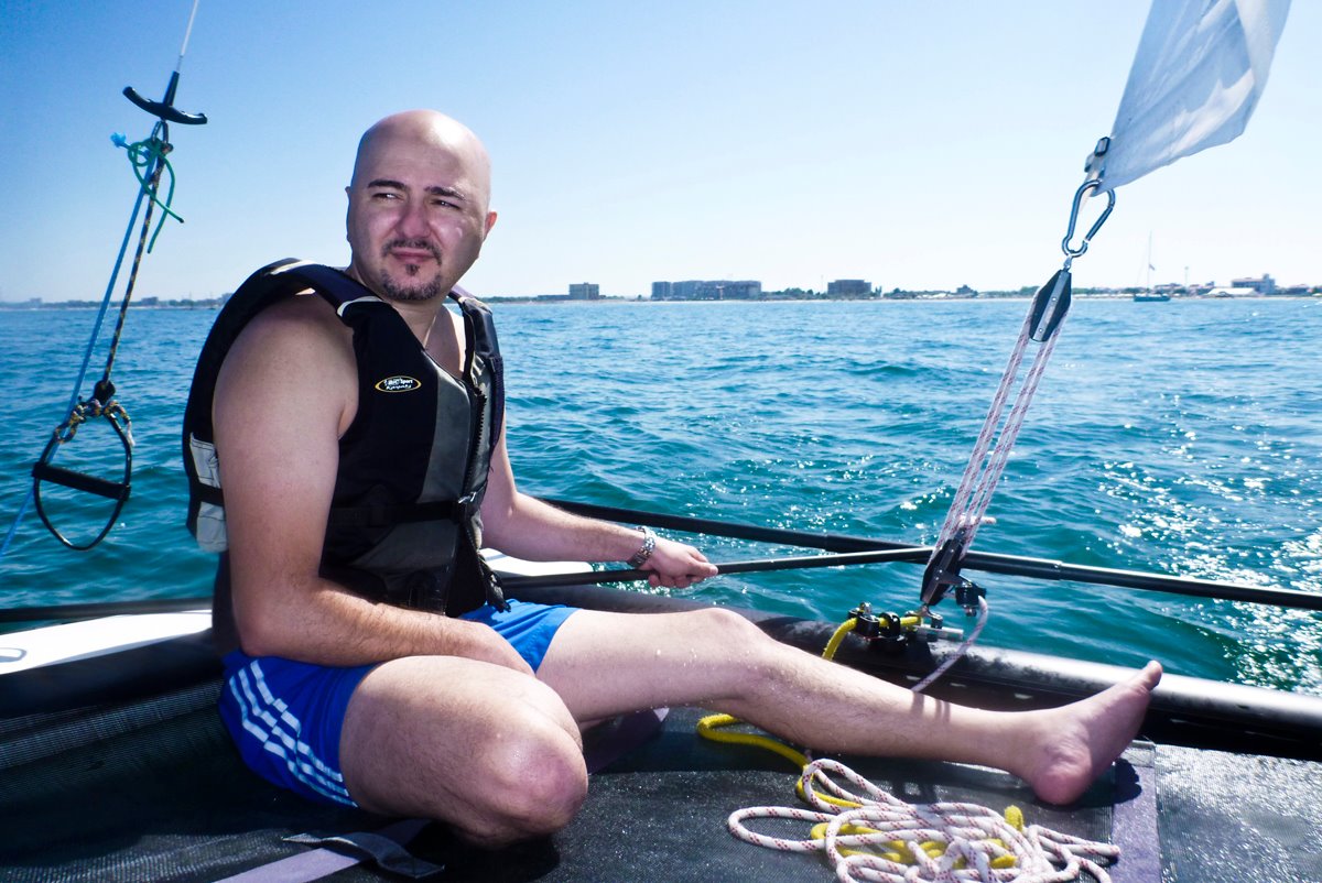 Ionut de la Romania a devenit lacto-vegetarian