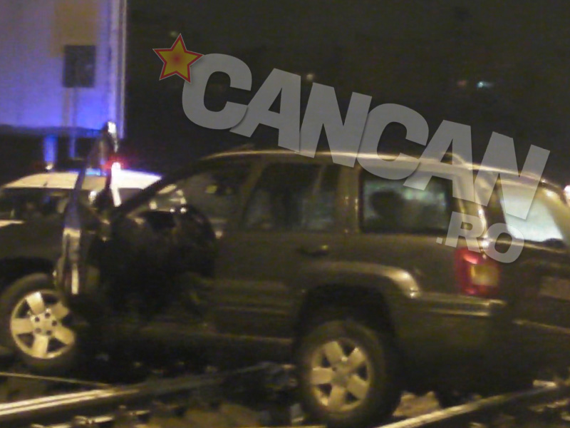 FOTO Un şofer mort de beat a făcut accident pe linia tramvaiului 41 din Capitală!