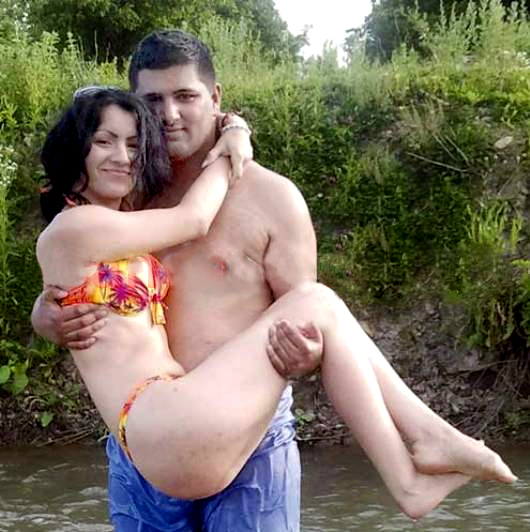 Cristina si Marius, in perioada in care formau un cuplu