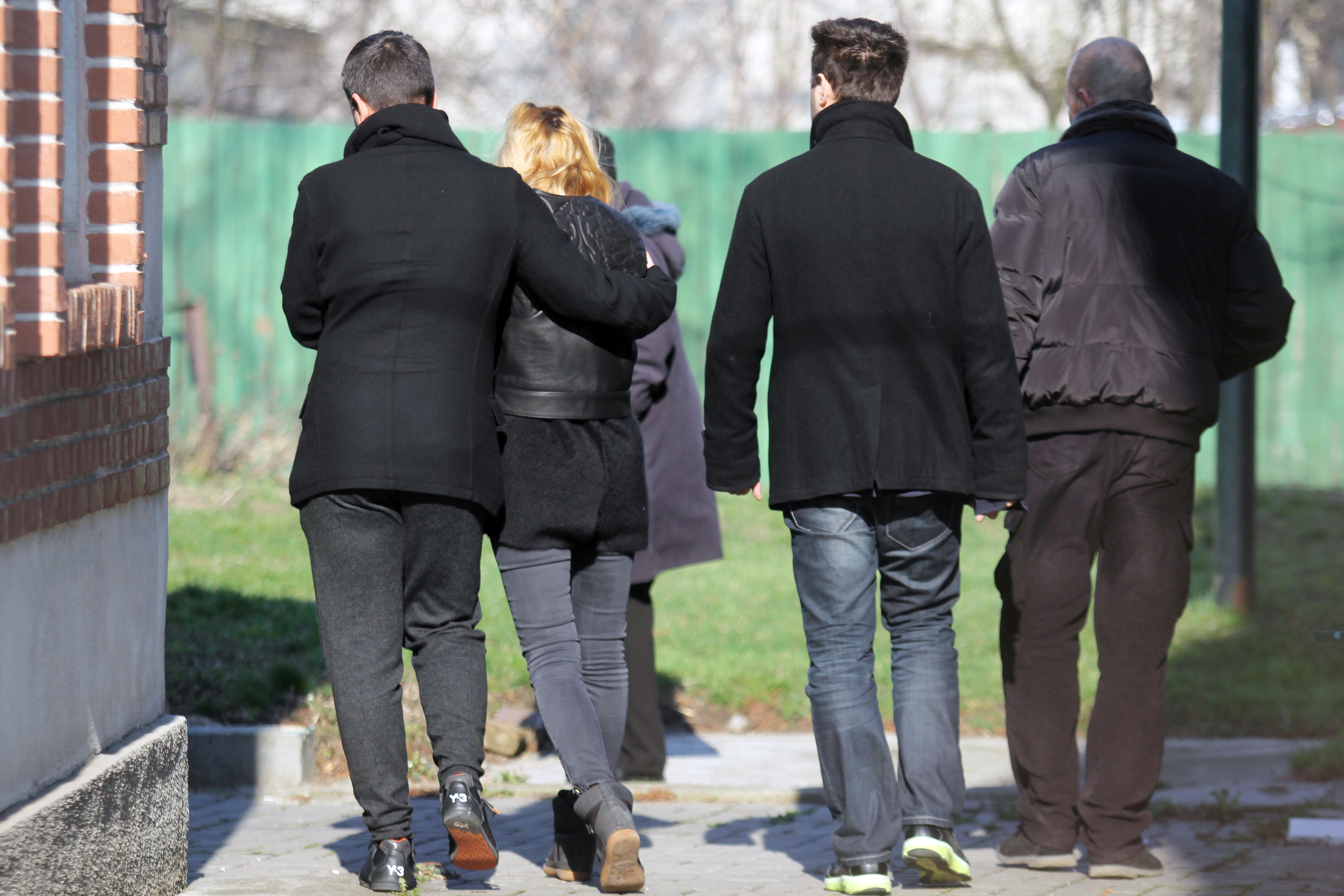 Prietenii Micai si-au luat ramas bun de la artista