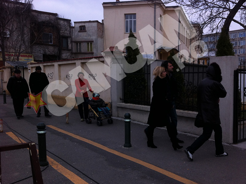 Dana Rogoz a ajuns la inmormantare