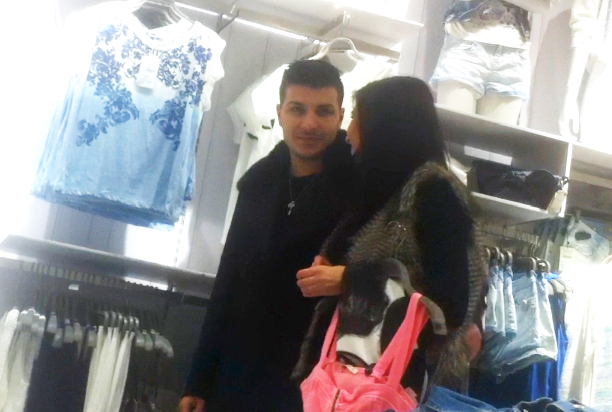 Mario Balint a fost la cumparaturi