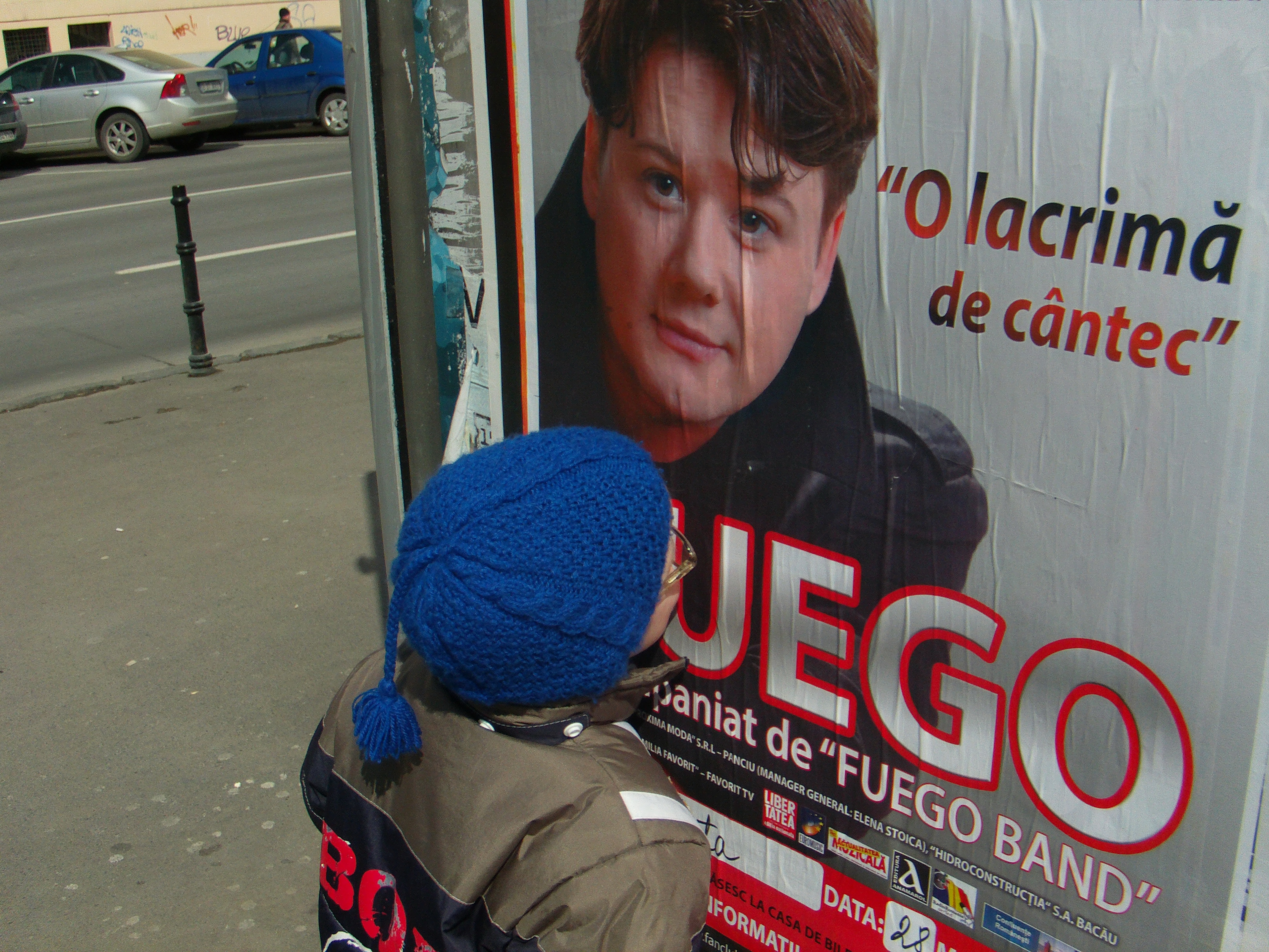 Robert este cel mai tanar fan Fuego