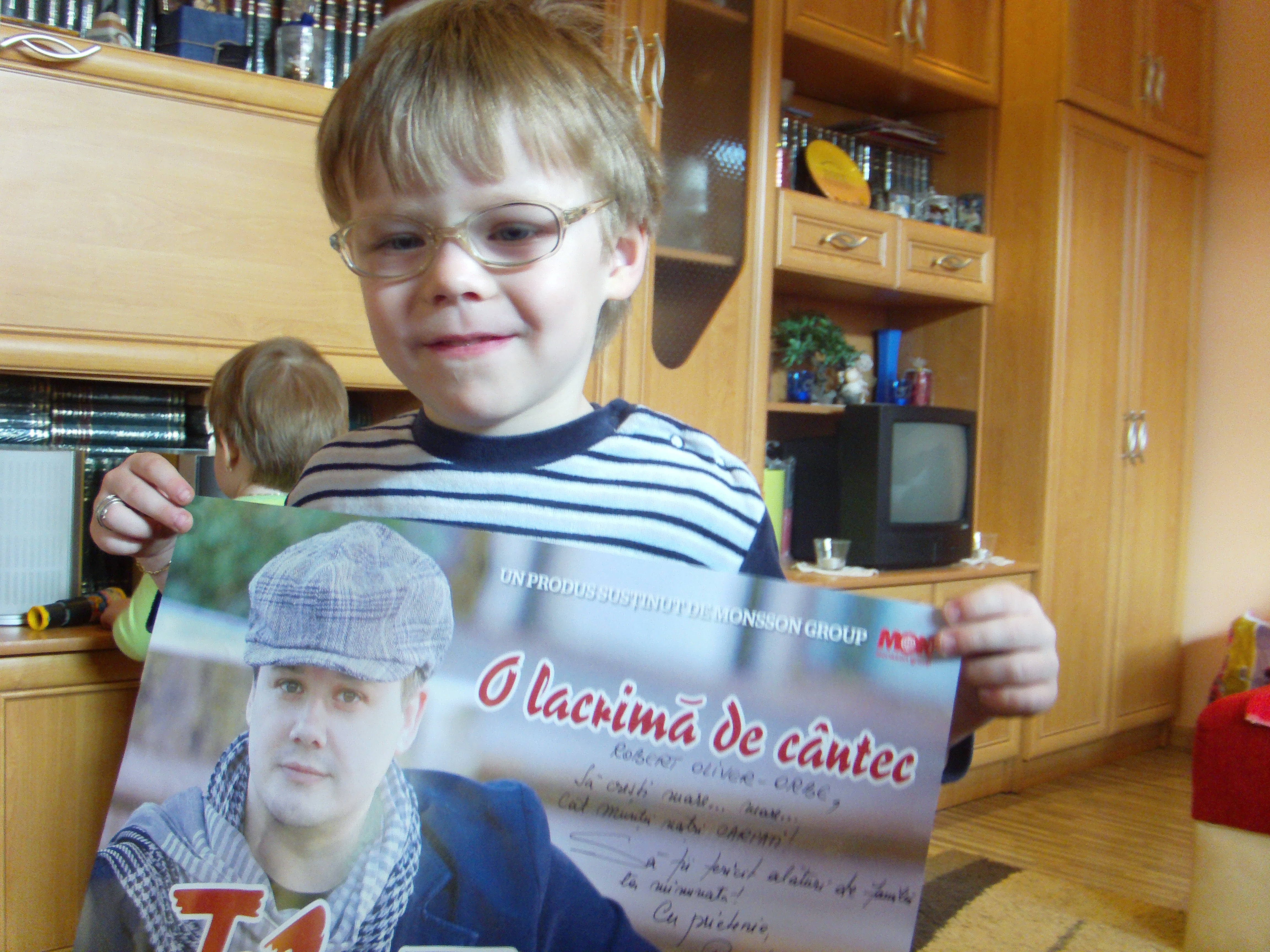 Robert este cel mai tanar fan Fuego