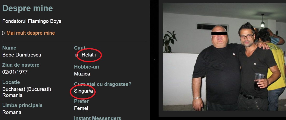 Bebe isi cauta jumatatea pe internet