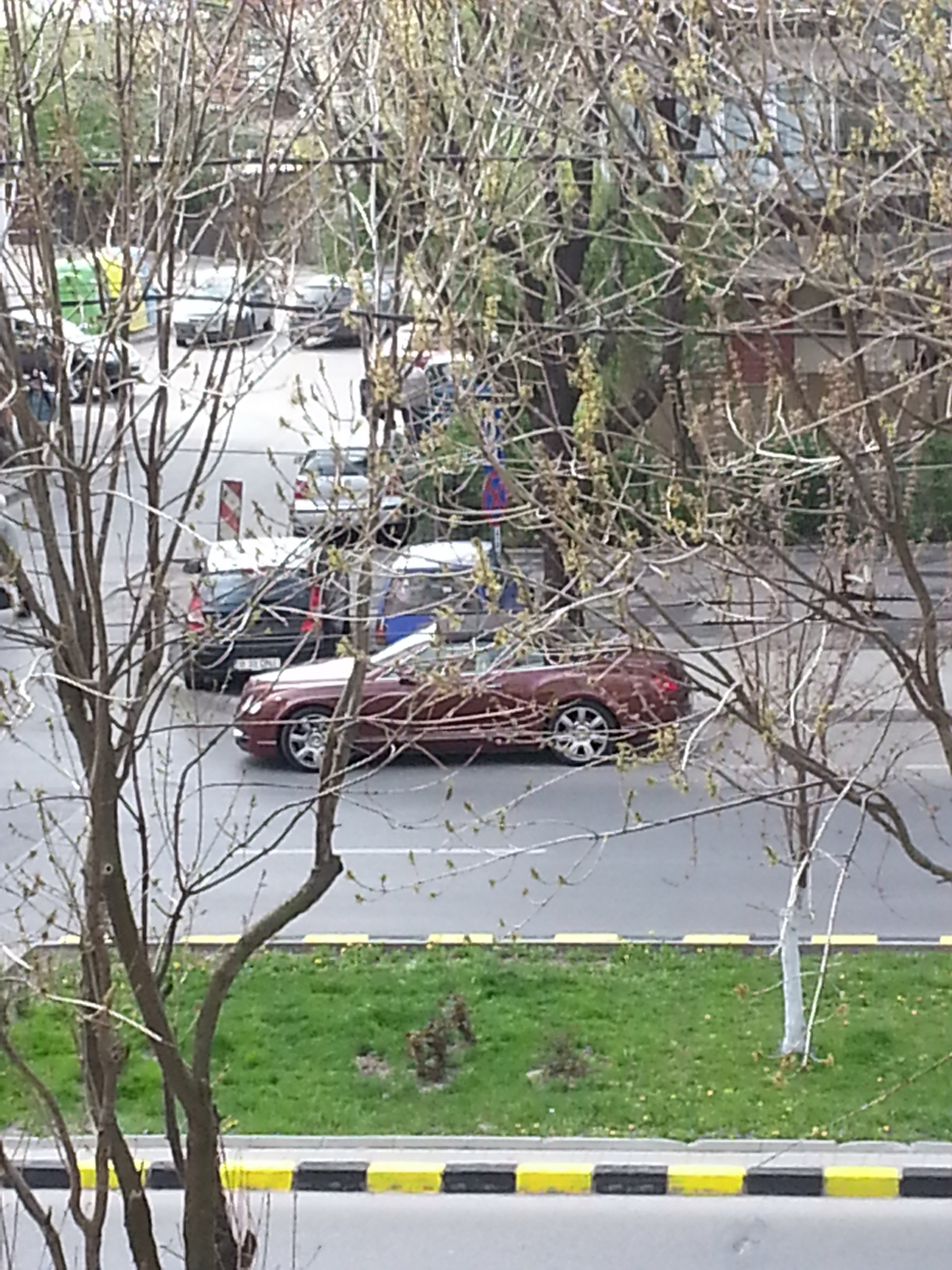 Irinel si-a parcat masina intr-un loc interzis