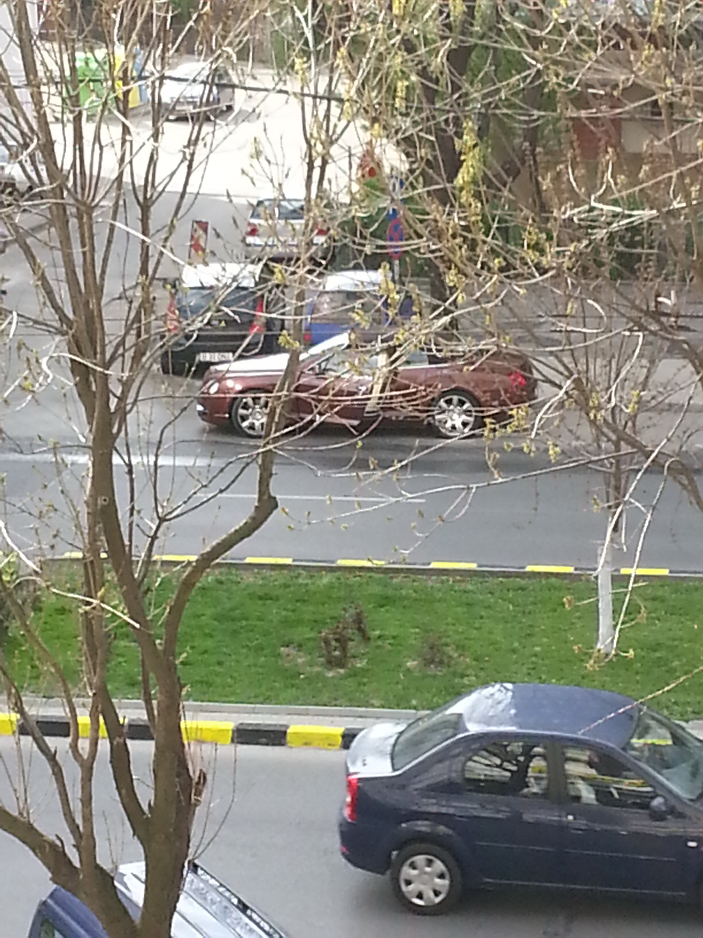 Irinel si-a parcat masina intr-un loc interzis