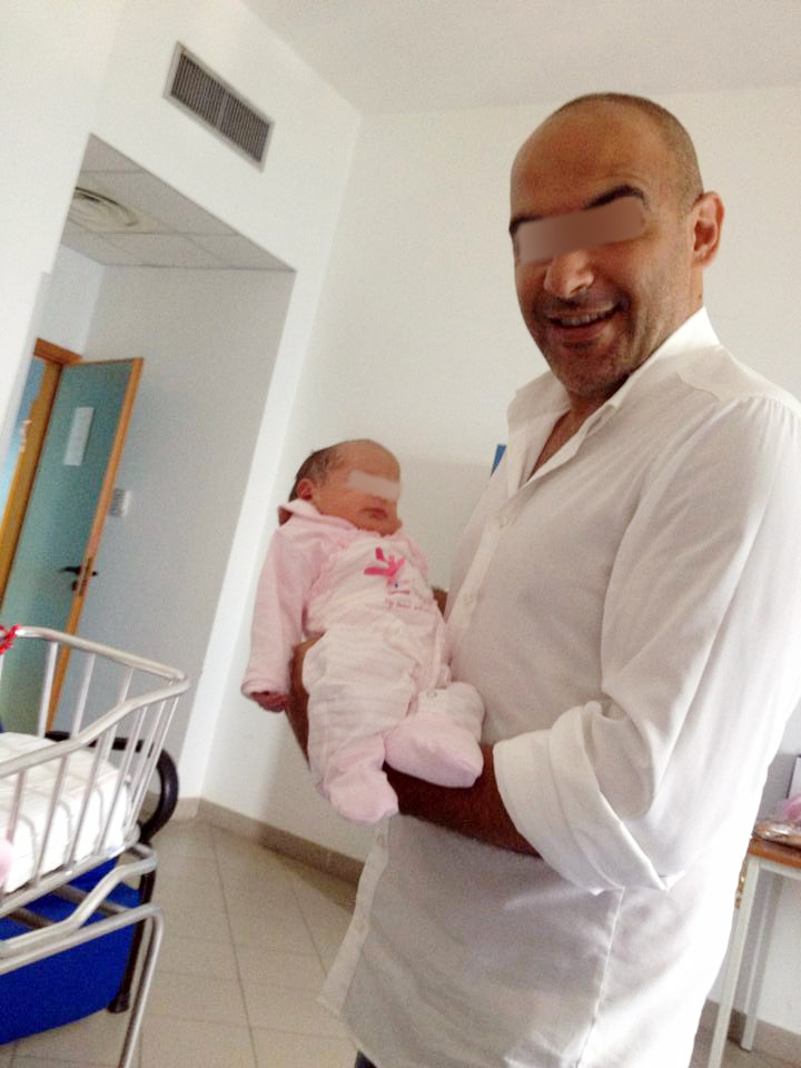 Sotul Claudiei a devenit tatic(foto:facebook.com)