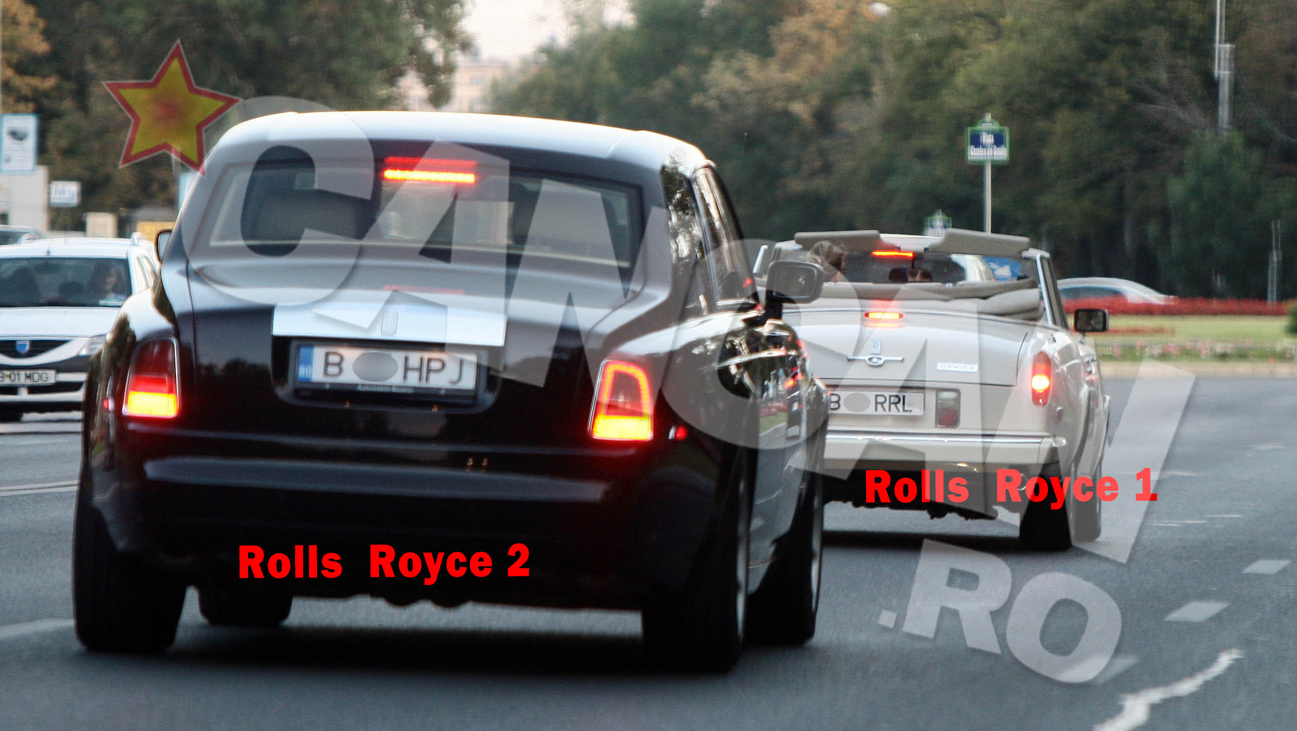 Edy de Romania are o pasiune nebuna pentru masinile de lux, in garajul lui facandu-si loc doua Rolls-uri