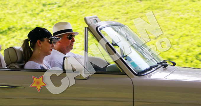 Eduard Ursescu, zis Edy de Romania, si sotia lui, Diana Vucicovici