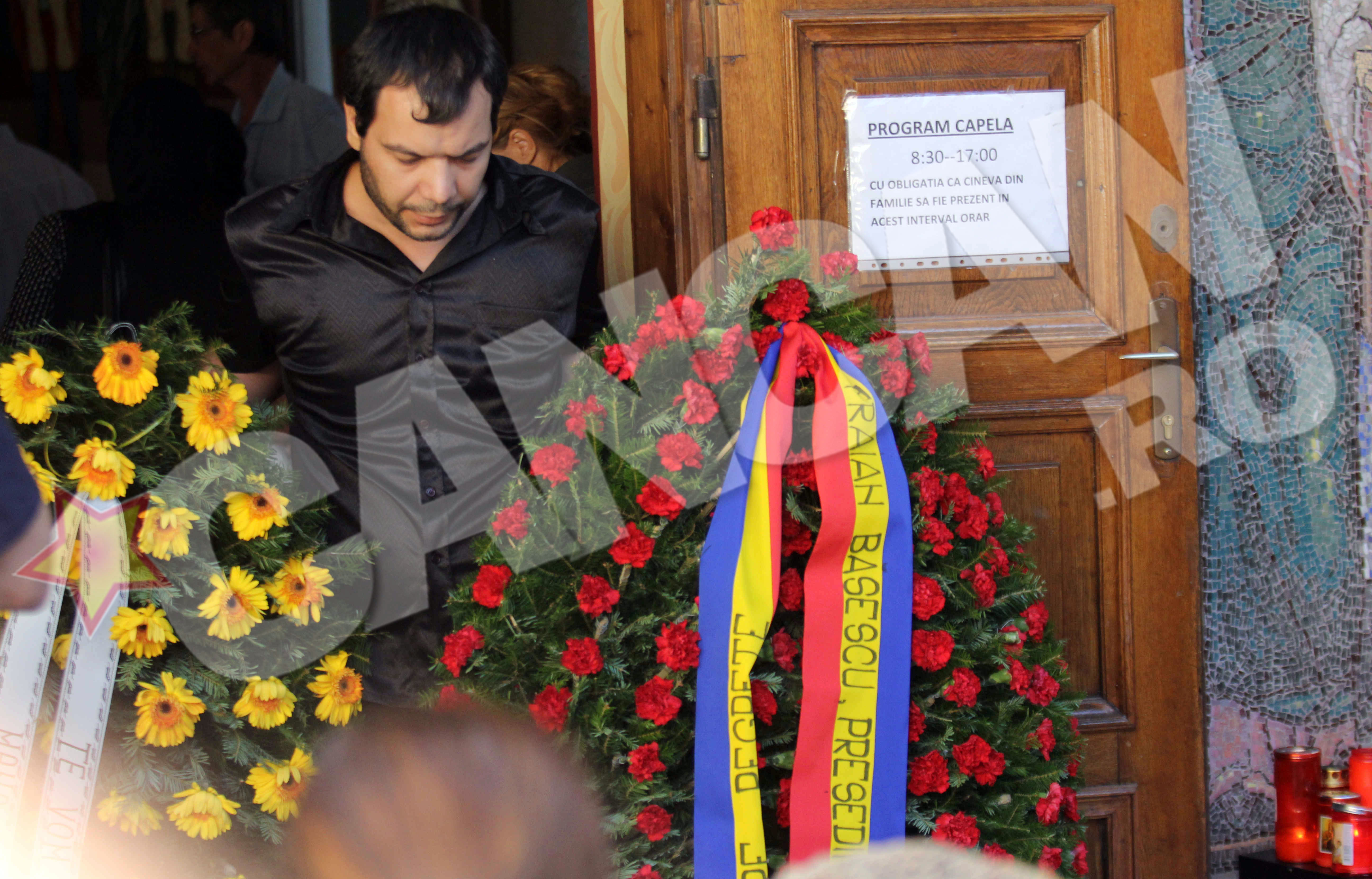 Tatal lui Ionut a gasit cu greu puterea sa spuna cateva cuvinte in aceasta zi