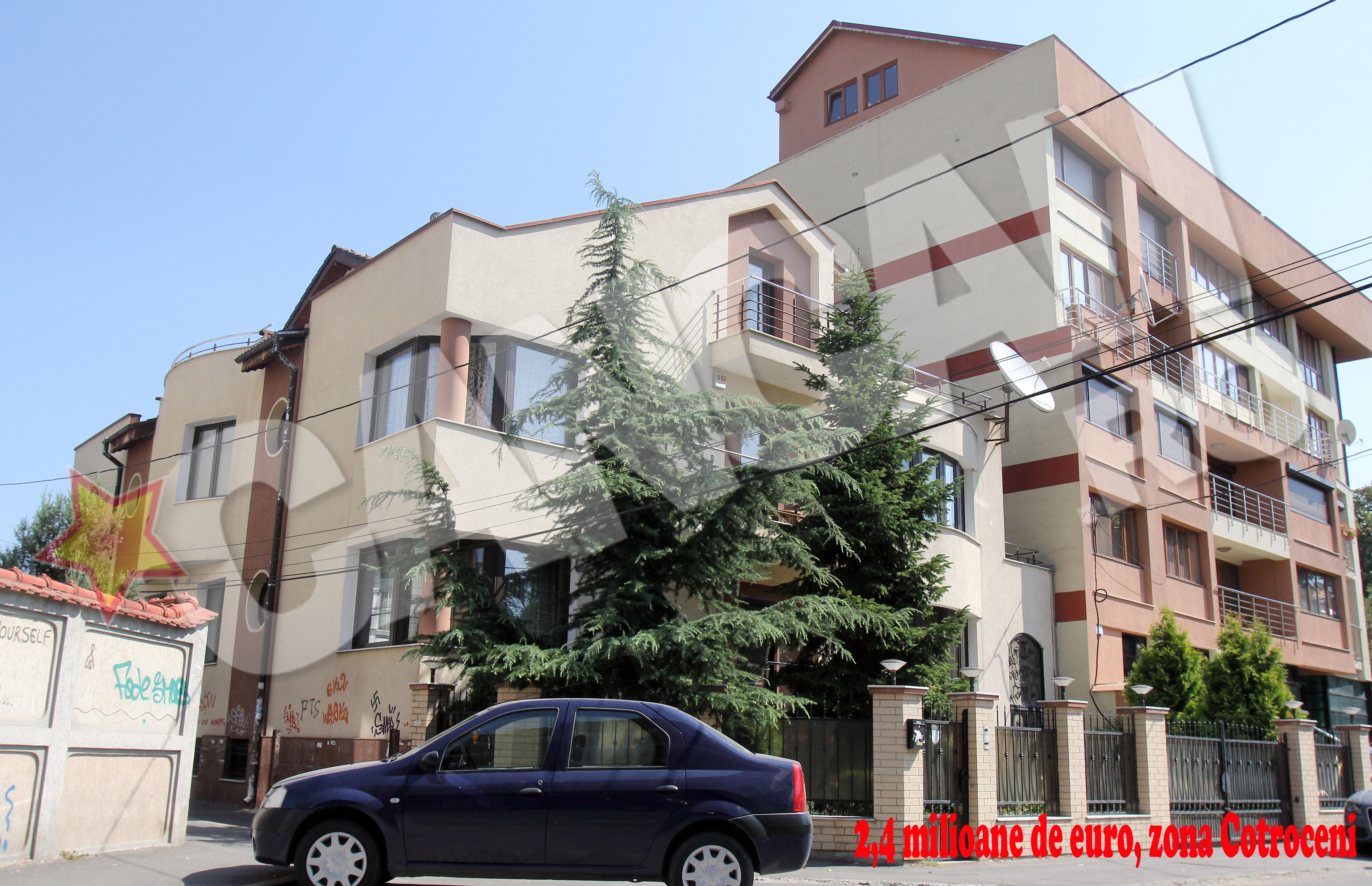 Casa din Cotroceni are un pret de 2,4 milioane de euro