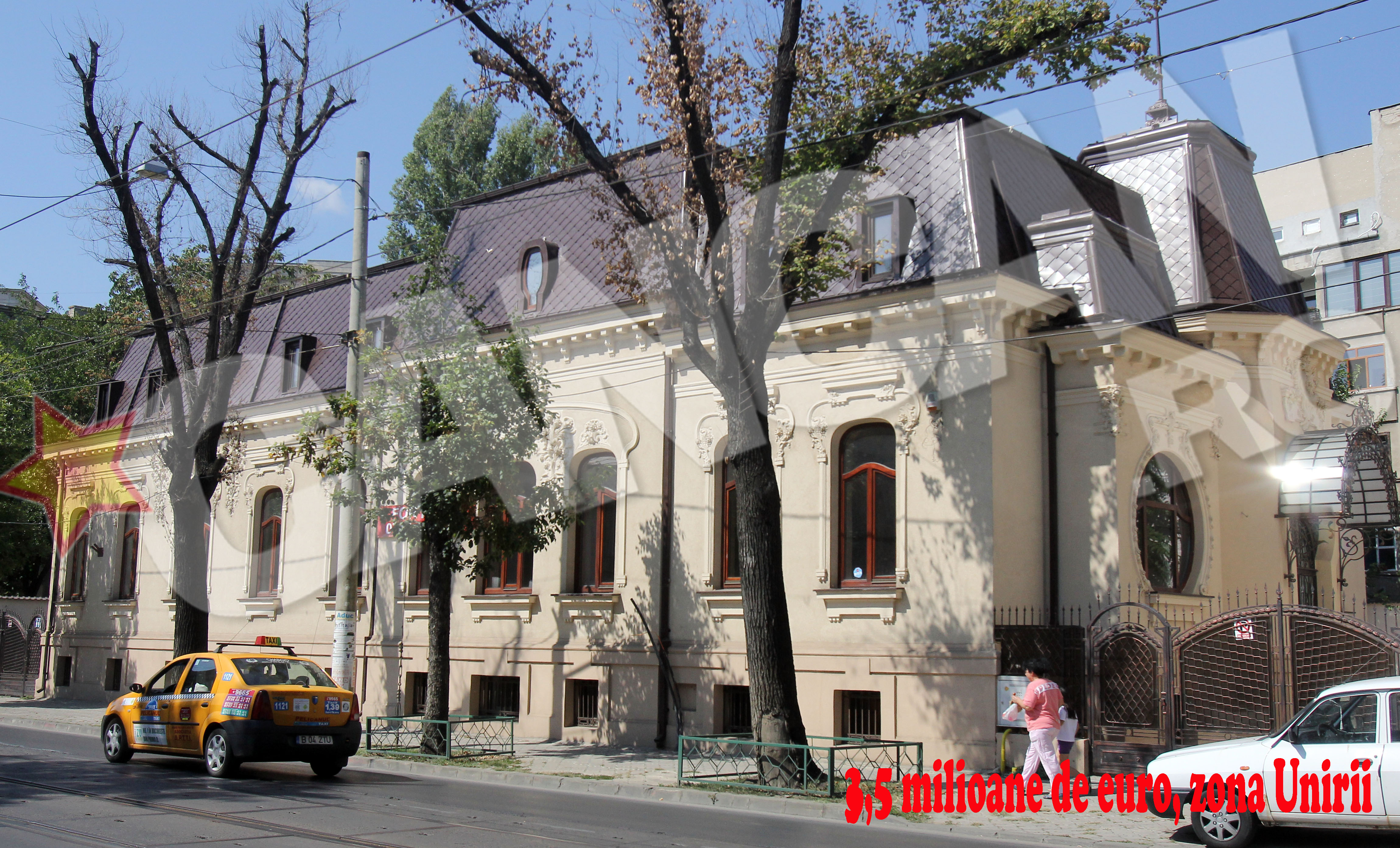 Vila din zona Regina Maria este impunatoare si are un spatiu interior destul de generos