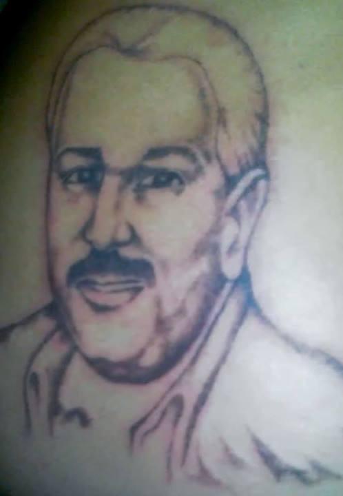 Acesta este tatuajul pe care si l-a facut apropiatul lui Vasile Balint (foto:facebook)