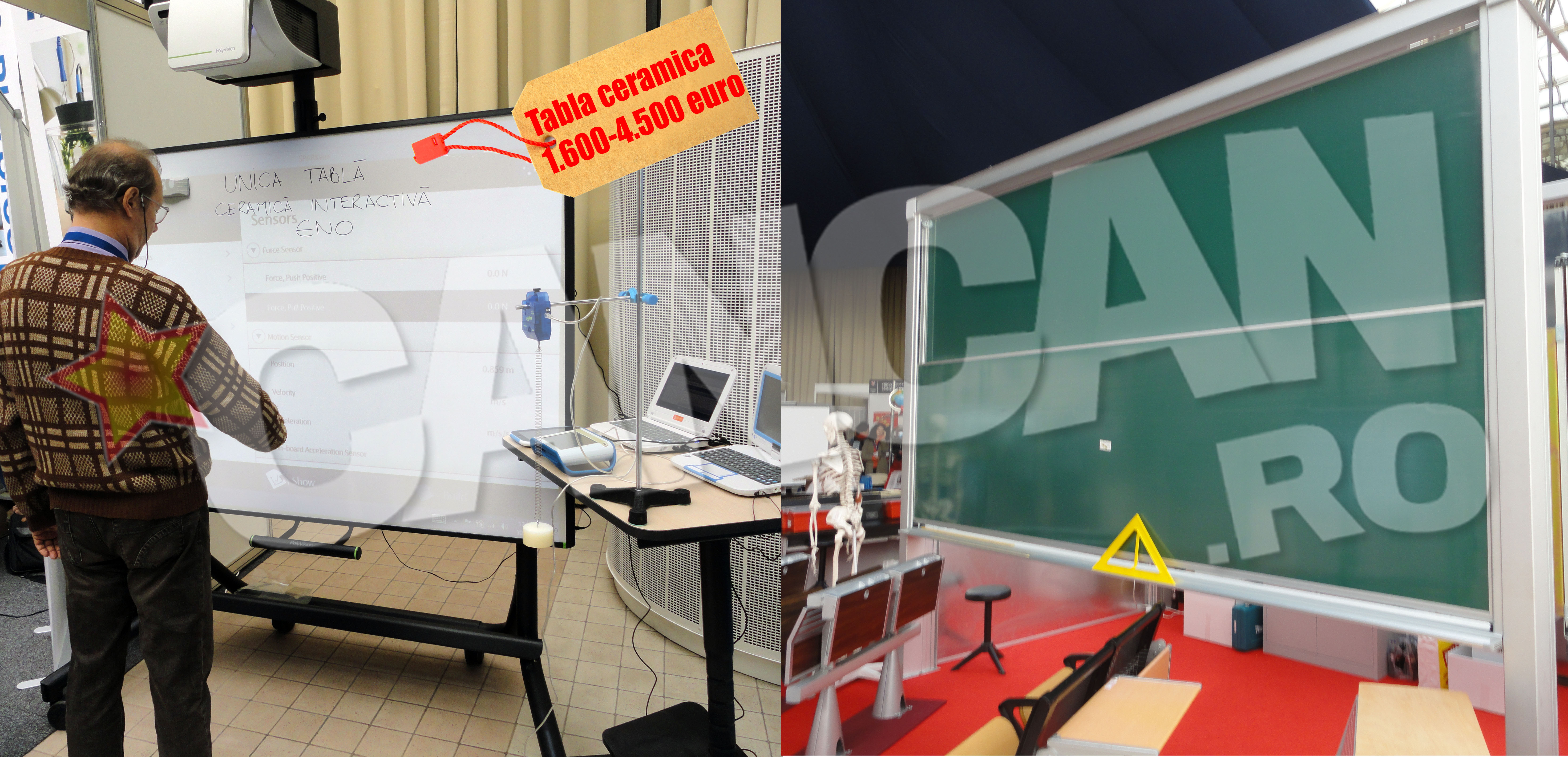 Vechea tabla va fi inlocuita in viitor cu una interactiva, conecatata la internet si indestructibila