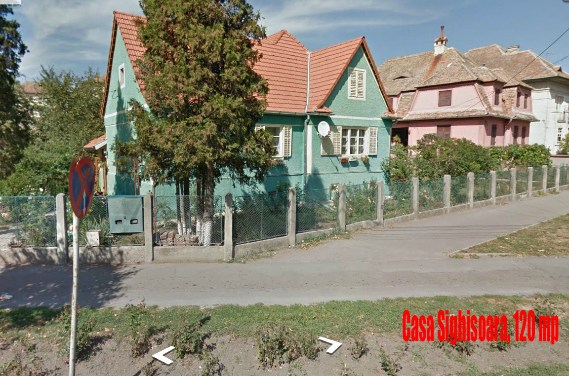 La Sighisoara, familia arhitectei avea o casa, cumparata in 1974