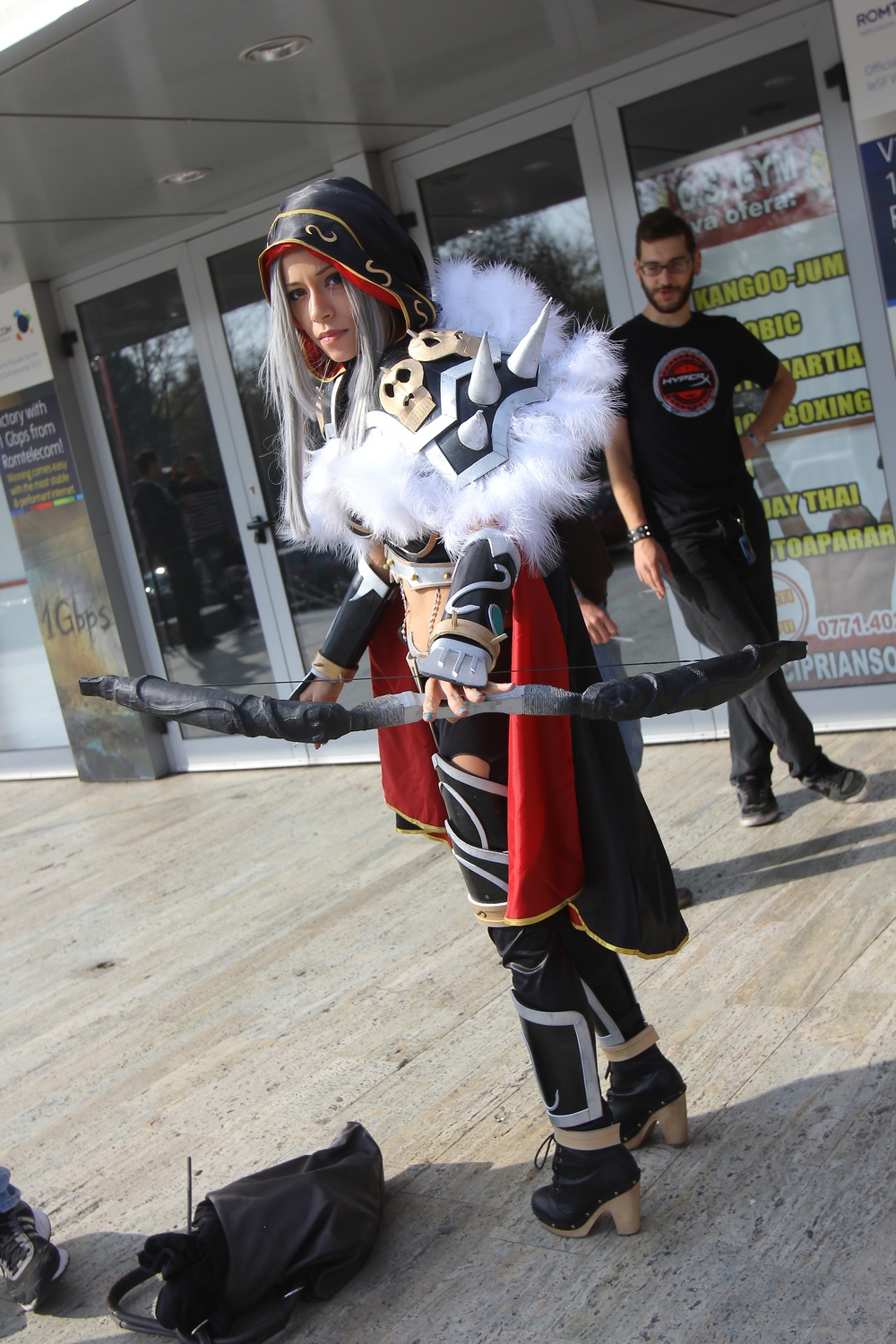 Sylvanas Windrunner din World of Warcraft este personajul pe care Kimy l-a adus la viata