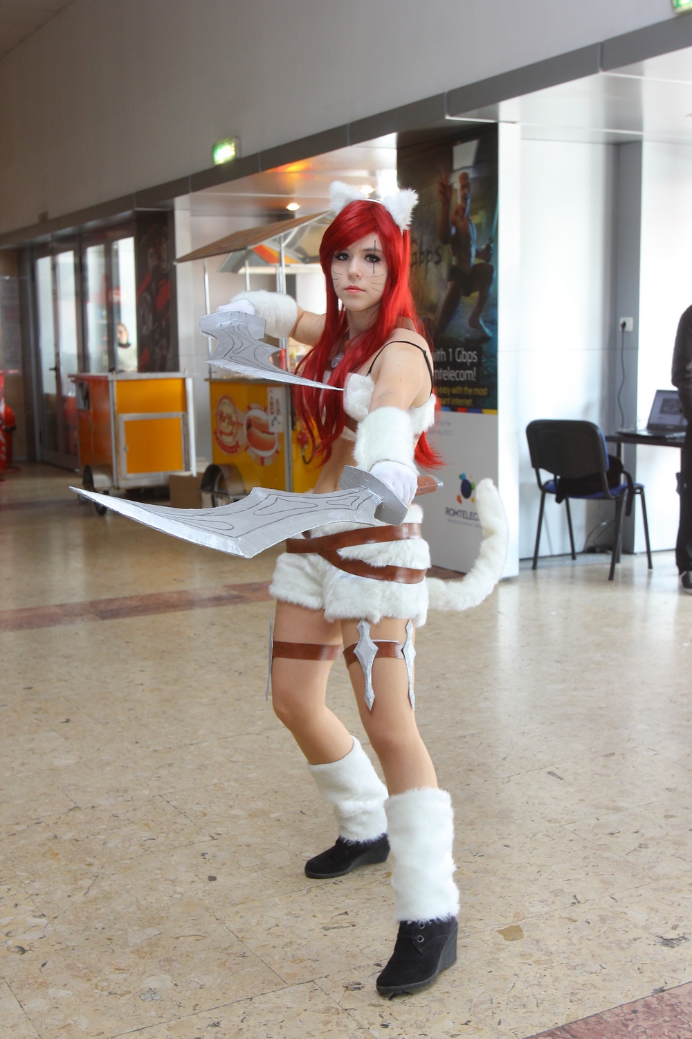 Miruna a venit costumata in Katerina, din League of Legends