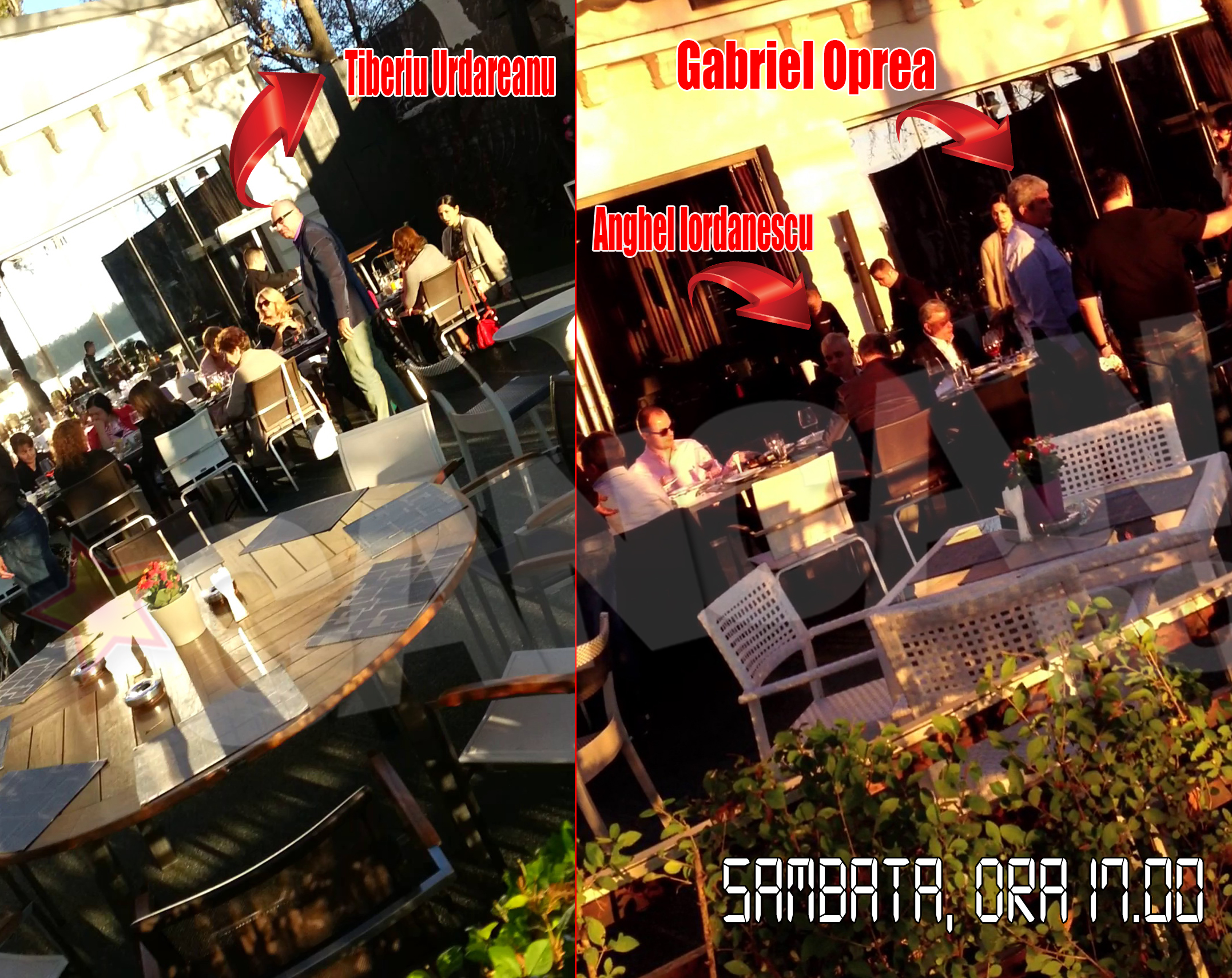 Doamnele s-au retras la o alta masa pentru a-si lasa sotii sa dezbata linistiti politica, fotbal sau orice alta tema