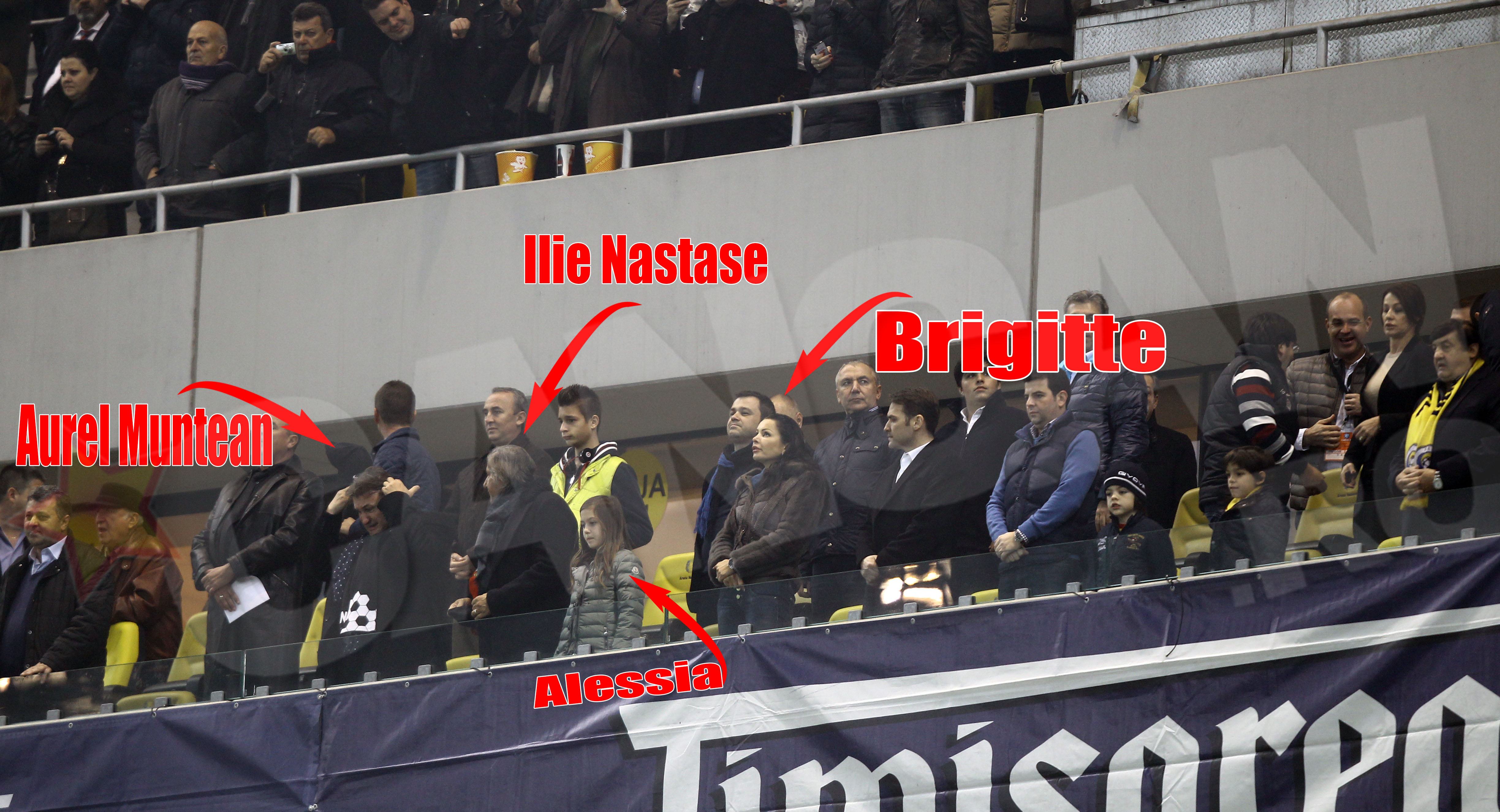 Ilie Nastase si nasul sau au comentat aprins cateva faze mai controversate din timpul meciului