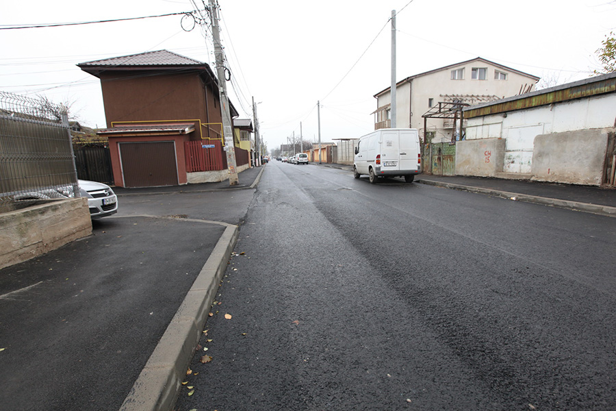 Asa arata strada Dantelei cu strada Alex Bocanet dupa reabilitare